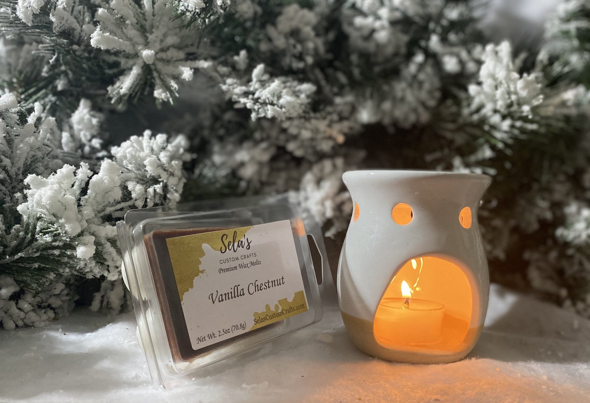 Vanilla Chestnut Wax Melts - Sela’s Custom Crafts Sela’s Custom Crafts Sela’s Custom Crafts