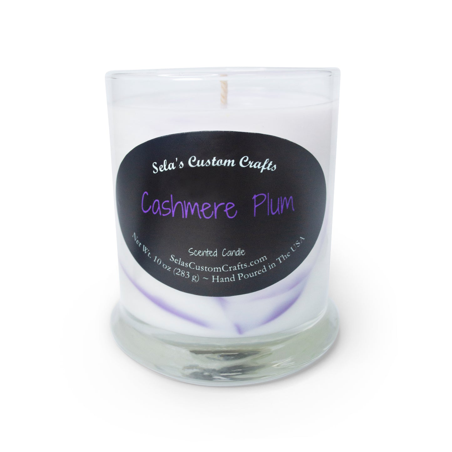 Cashmere Plum Scented Candle - Sela’s Custom Crafts Sela’s Custom Crafts Sela’s Custom Crafts