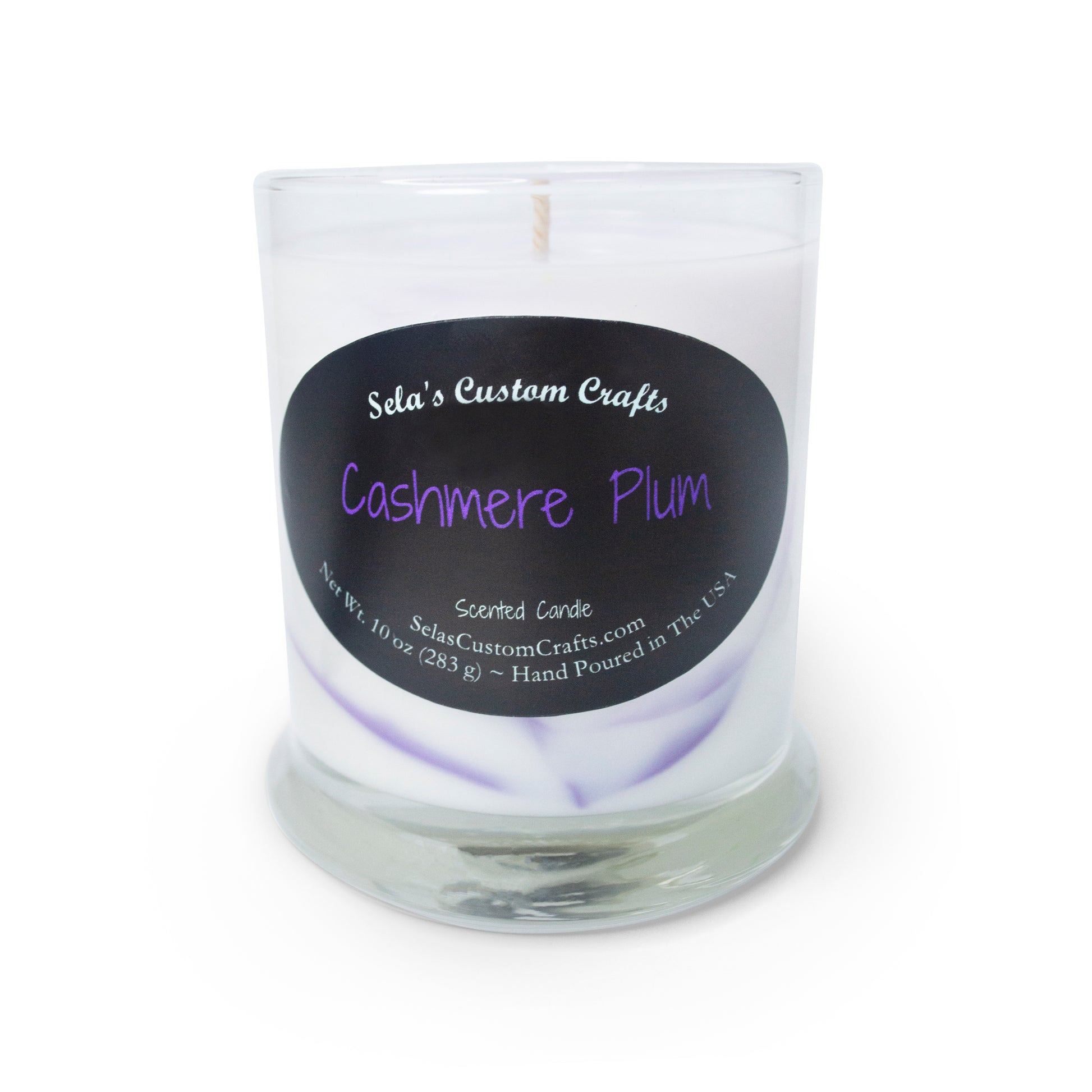 Cashmere Plum Scented Candle - Sela’s Custom Crafts Sela’s Custom Crafts Sela’s Custom Crafts