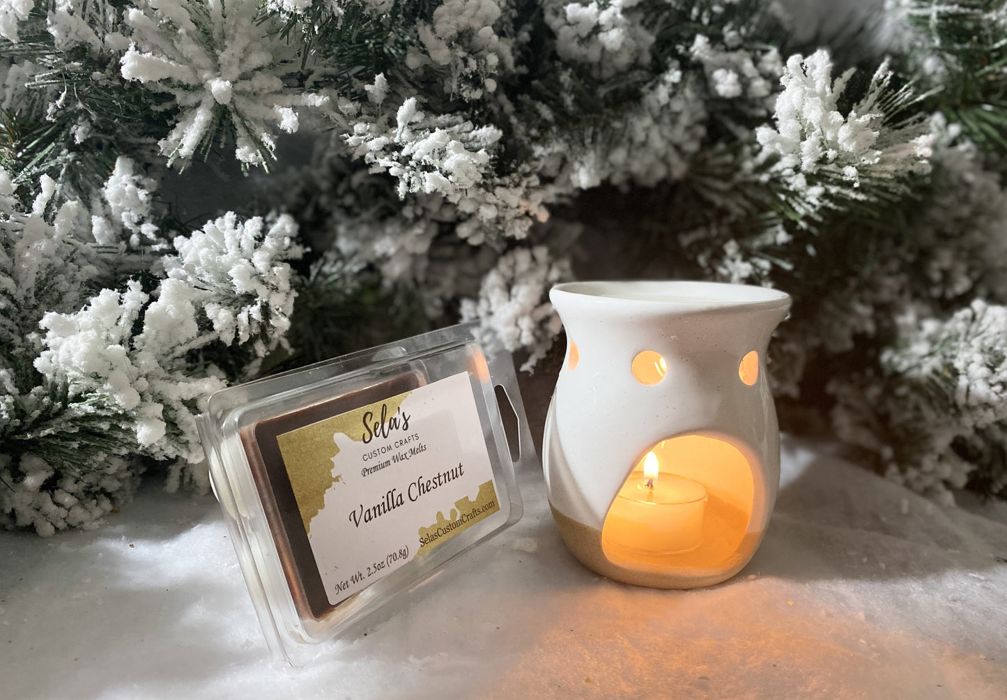 Vanilla Chestnut Wax Melts - Sela’s Custom Crafts Sela’s Custom Crafts Sela’s Custom Crafts