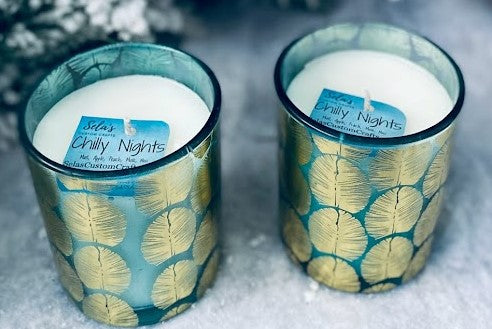 Chilly Nights -Two 5oz Scented Candles - Sela’s Custom Crafts Sela’s Custom Crafts 2 for 19.99 Sela’s Custom Crafts