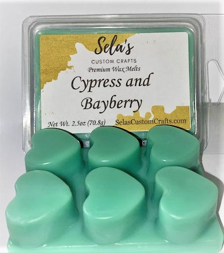 Cypress and Bayberry Wax Melts - Sela’s Custom Crafts Sela’s Custom Crafts Sela’s Custom Crafts