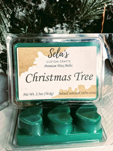 Christmas Tree Wax Melts - Sela’s Custom Crafts Sela’s Custom Crafts Sela’s Custom Crafts