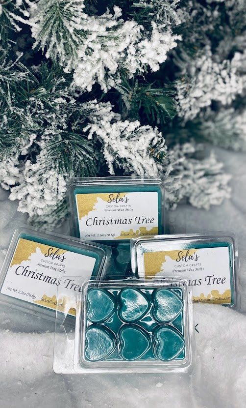 Christmas Tree Wax Melts - Sela’s Custom Crafts Sela’s Custom Crafts Sela’s Custom Crafts