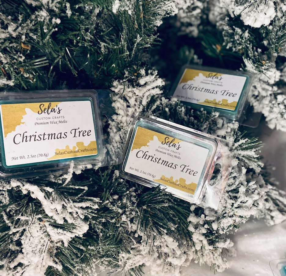 Christmas Tree Wax Melts - Sela’s Custom Crafts Sela’s Custom Crafts Sela’s Custom Crafts